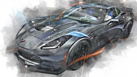 Art  Corvette 00765