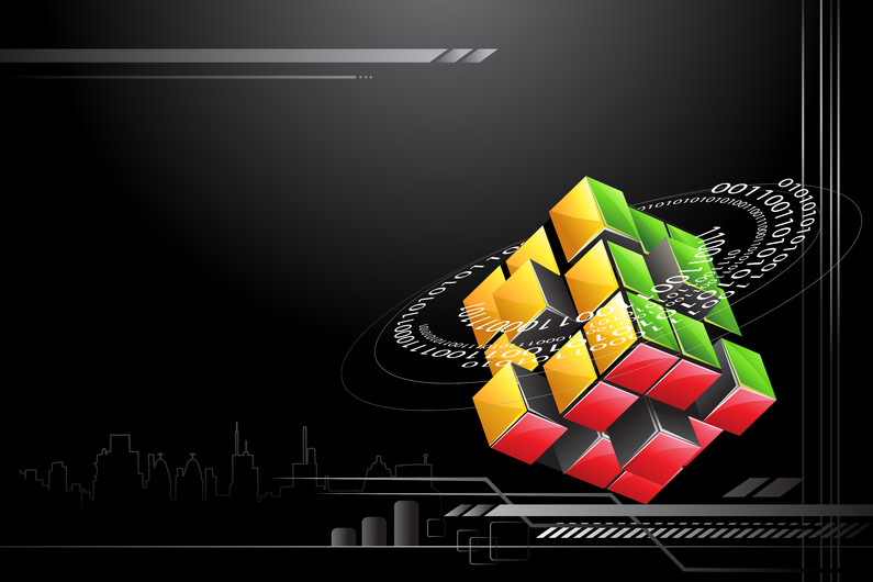 Business Rubik's cube 00998