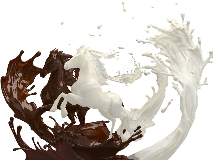 Сhocolate horse 00246