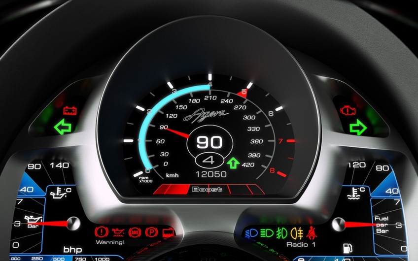 Supercars-speedometer 00787 